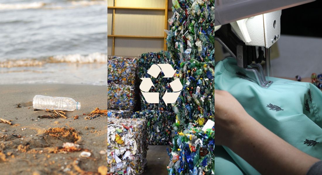 Charger la vidéo : shorts de bain recyclés